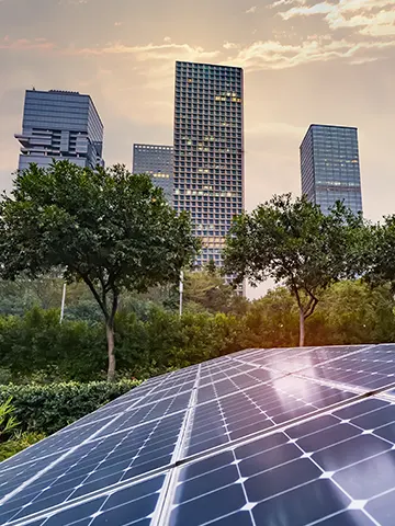 Le soleil produit de l'énergie